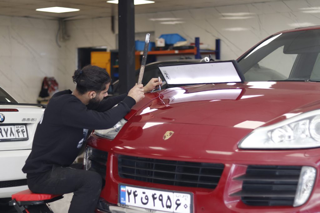 ترمیم بدنه بدون رنگ