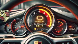 خطا و ارور پورشه باکستر Fault oil pressure monitoring