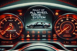 خطای در پورشه Fault Of All Wheel Drive System