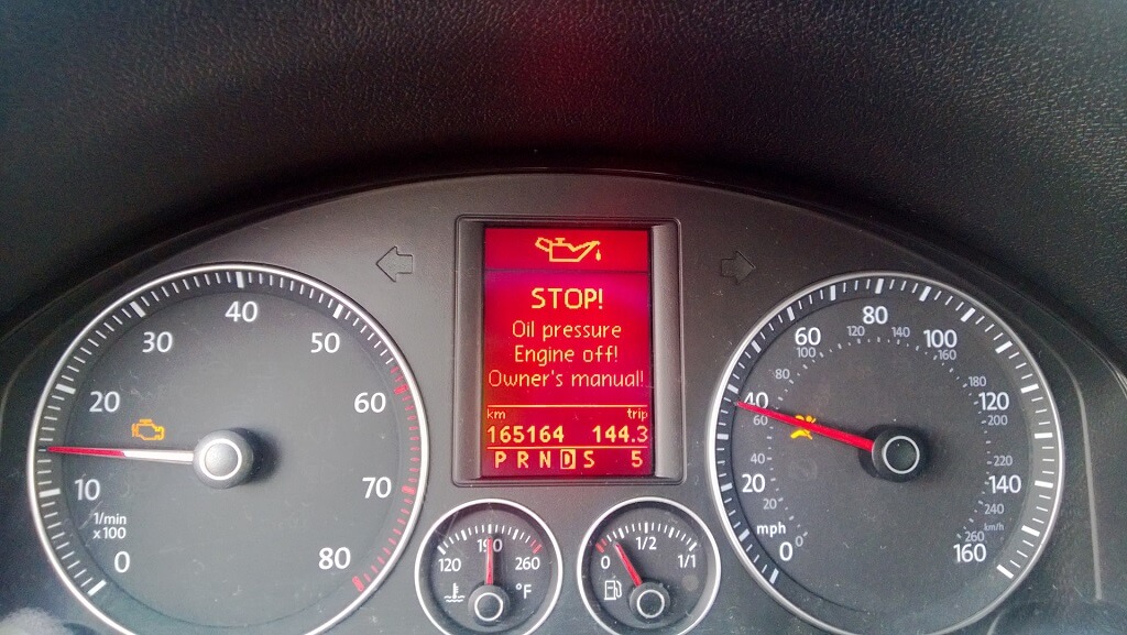 چگونگی رفع خطای Fault Oil Pressure Monitoring